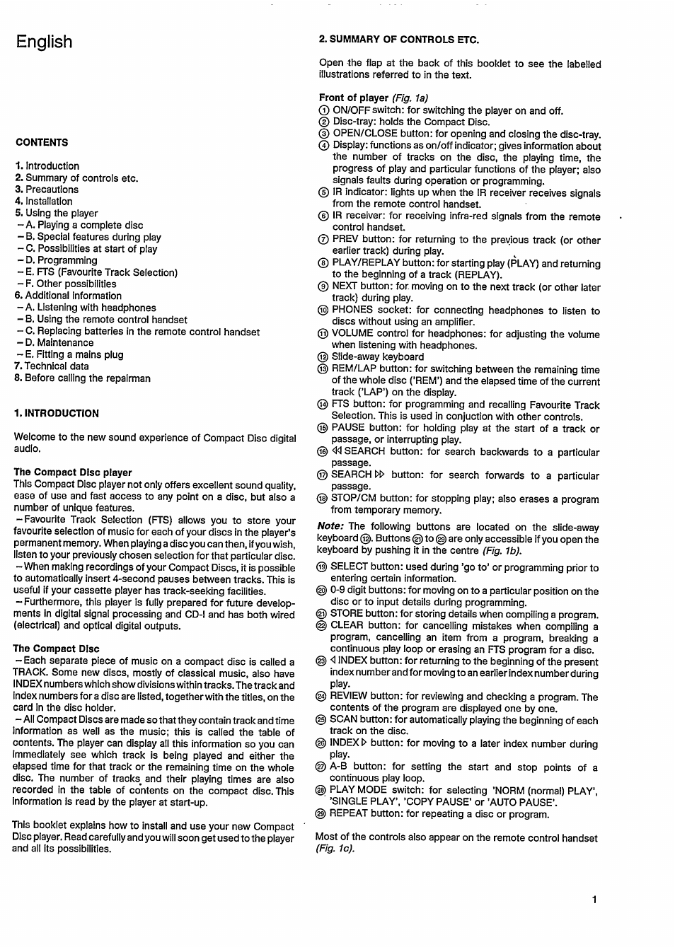 Philips CD 960 User Manual | Page 3 / 14