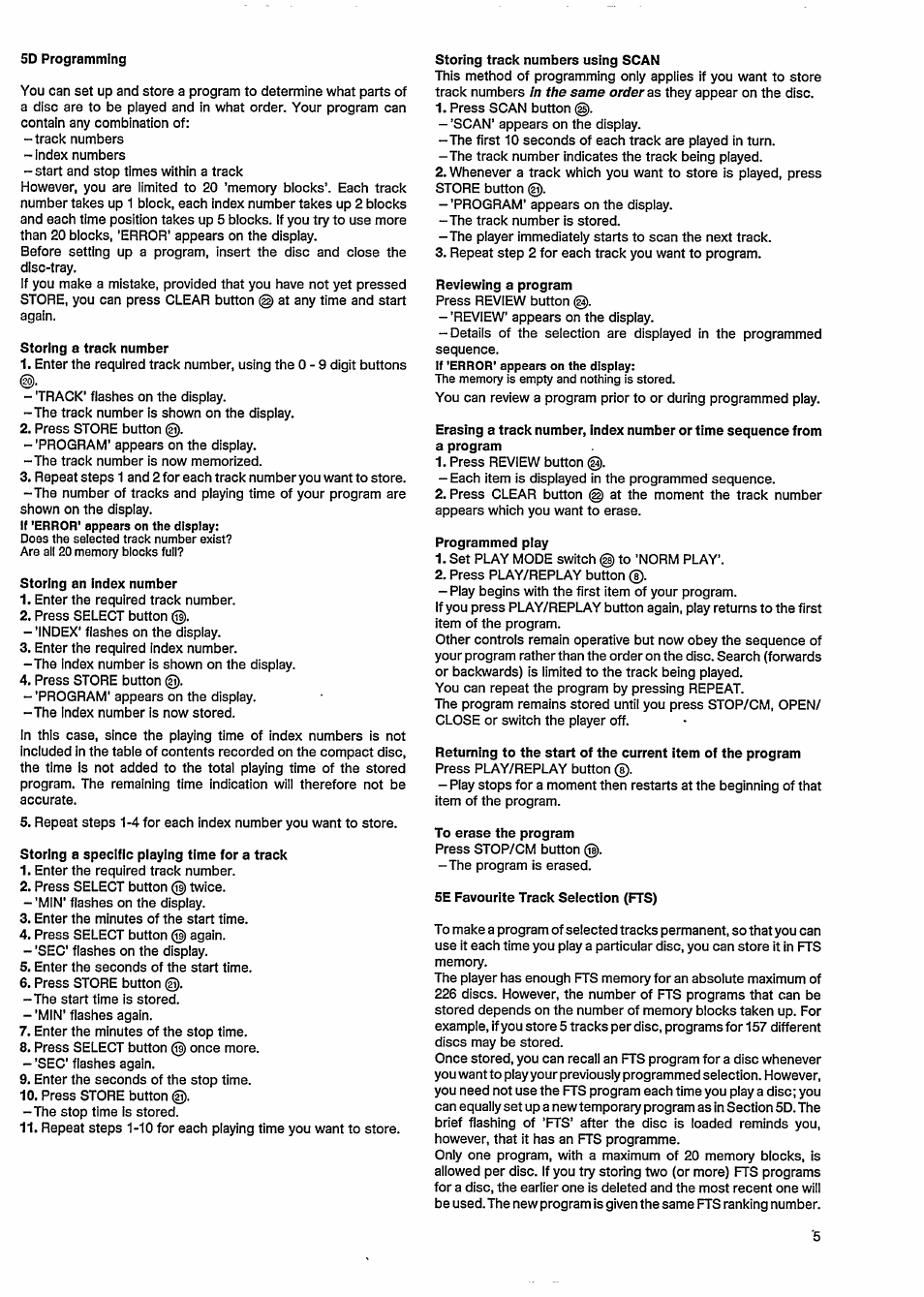 Philips CD 960 User Manual | Page 7 / 14