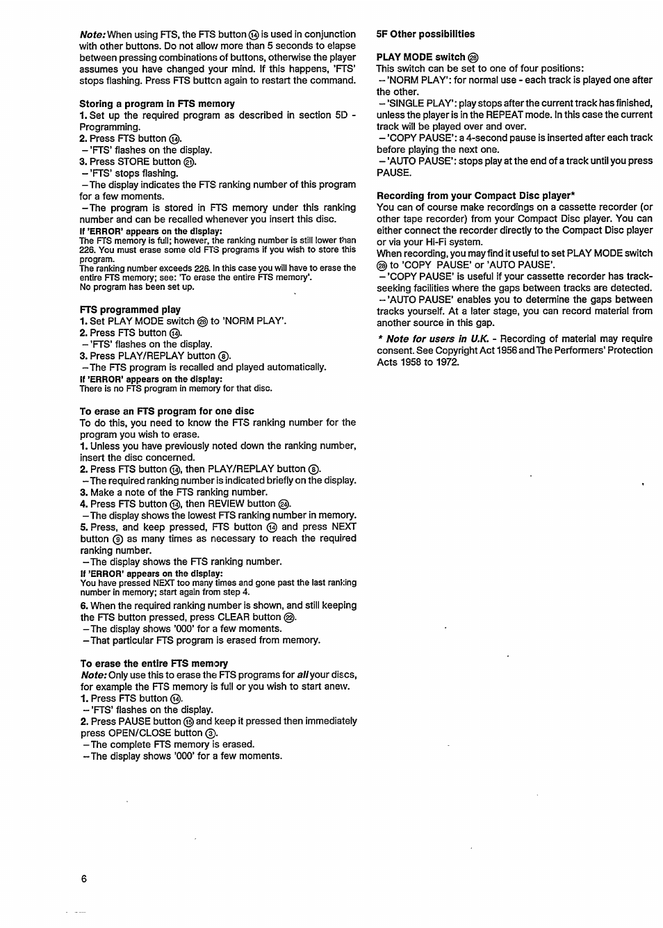 Philips CD 960 User Manual | Page 8 / 14