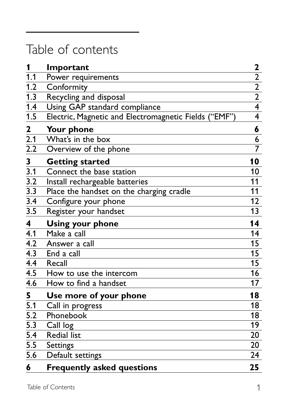 Philips CD140 User Manual | Page 3 / 32