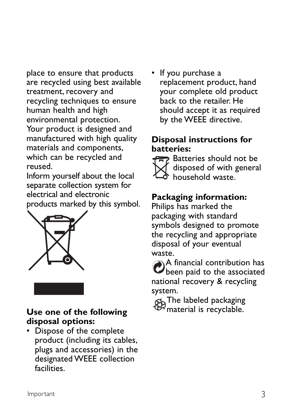 Philips CD140 User Manual | Page 5 / 32