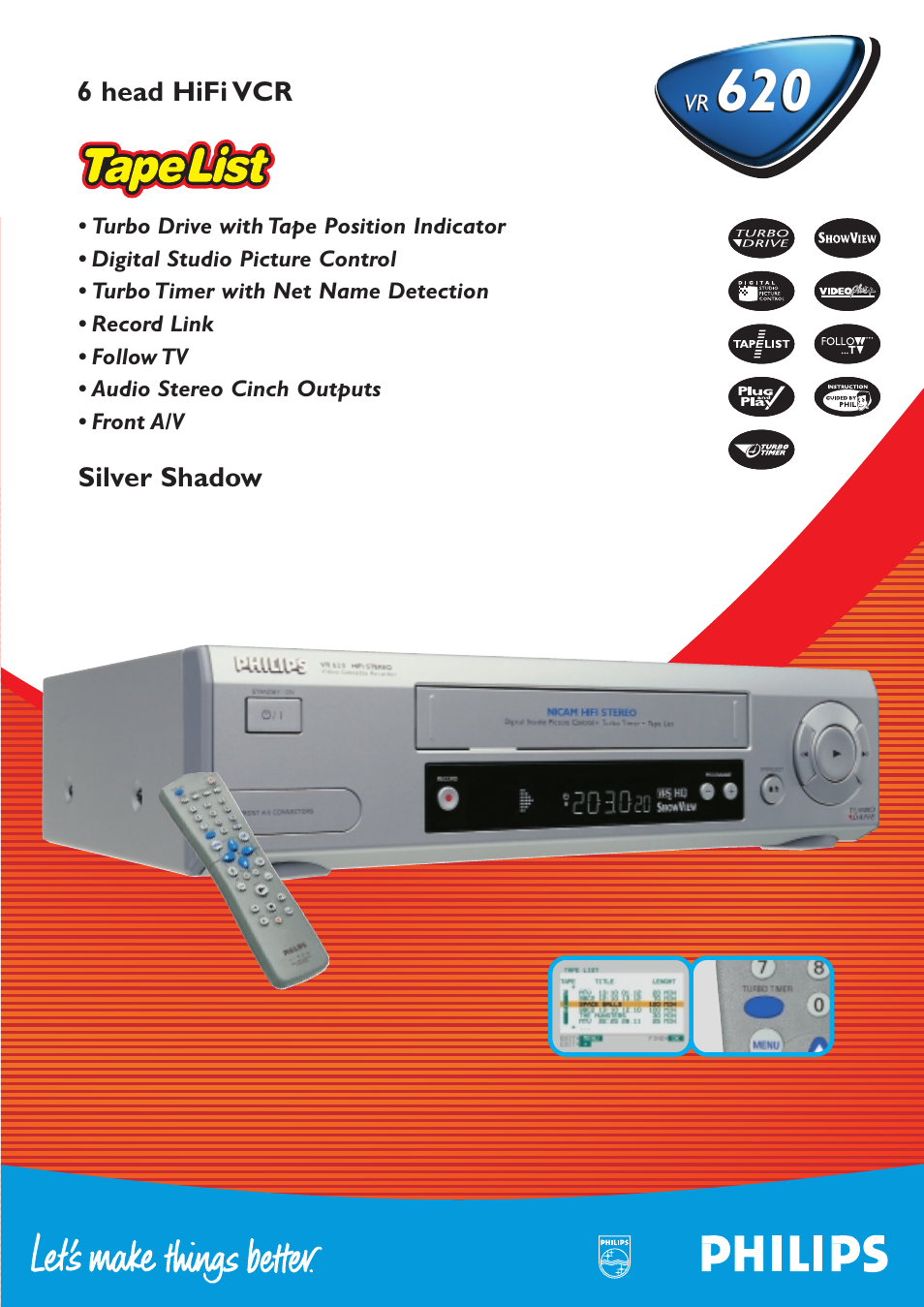 Philips VR639 User Manual | 2 pages