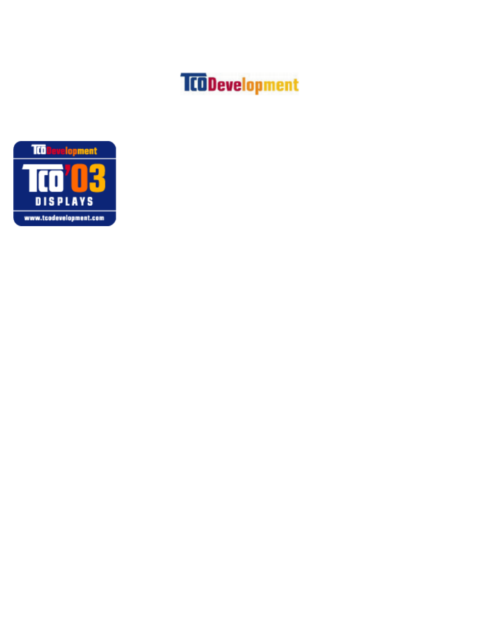 Tco'03 information | Philips 202P User Manual | Page 113 / 124