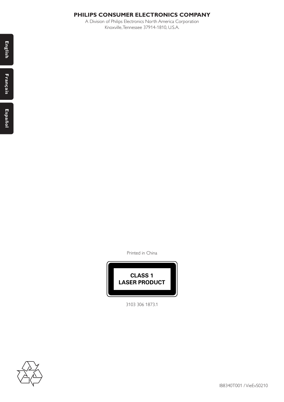 Philips CDR-795 User Manual | Page 72 / 72