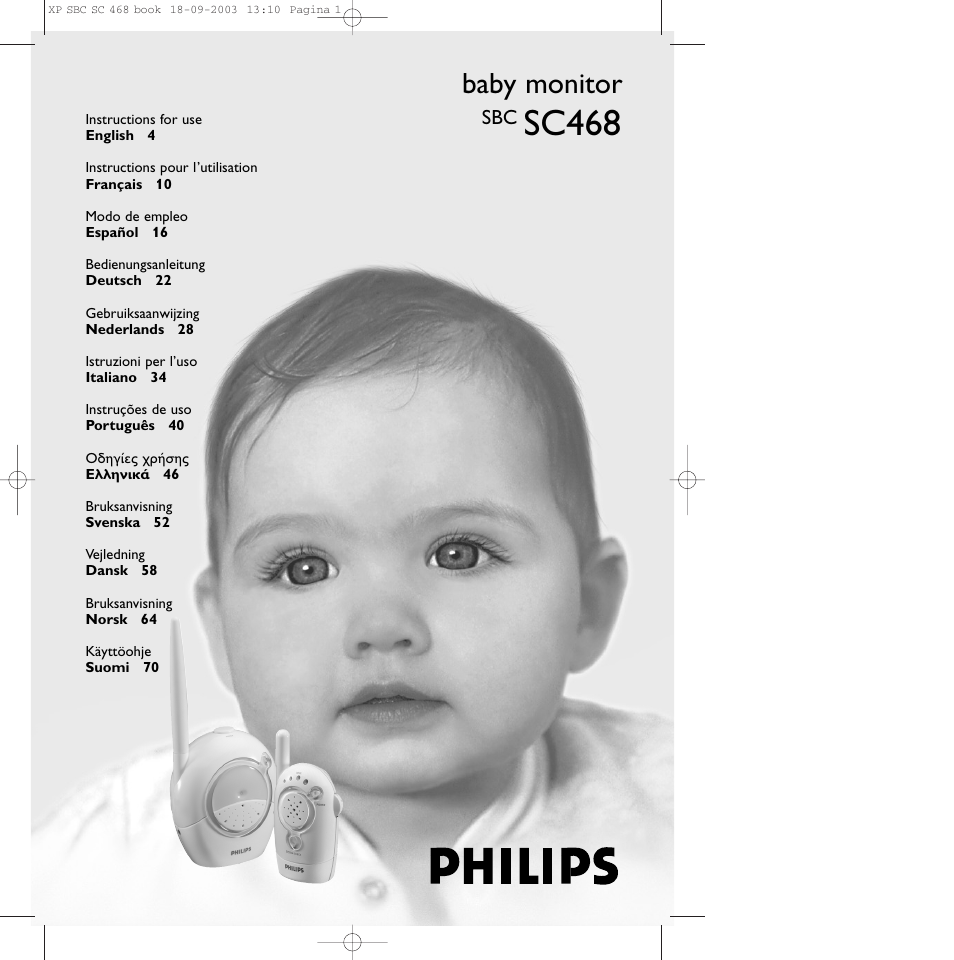 Philips SC468 User Manual | 10 pages