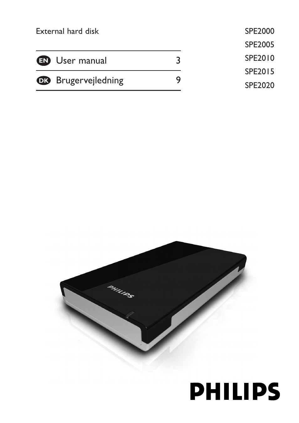 Philips SPE2015 User Manual | 16 pages