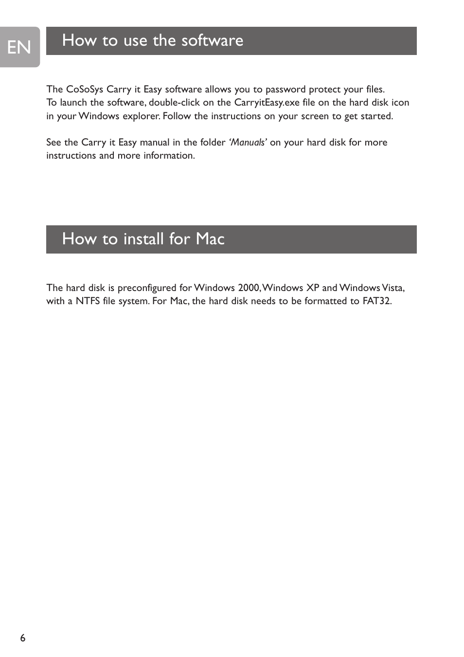 How to install for mac, How to use the software | Philips SPE2015 User Manual | Page 6 / 16