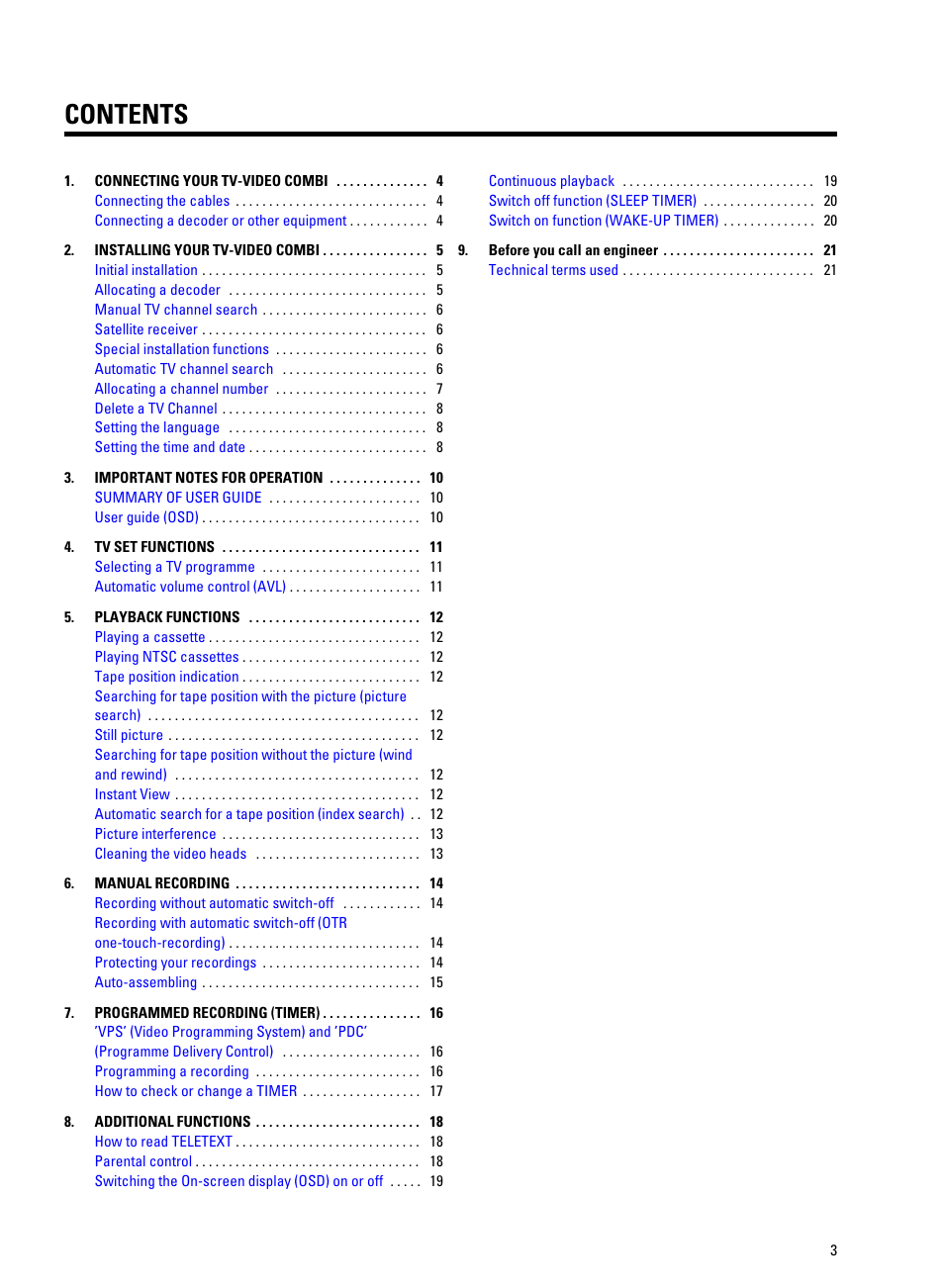 Philips 14PV207 User Manual | 24 pages