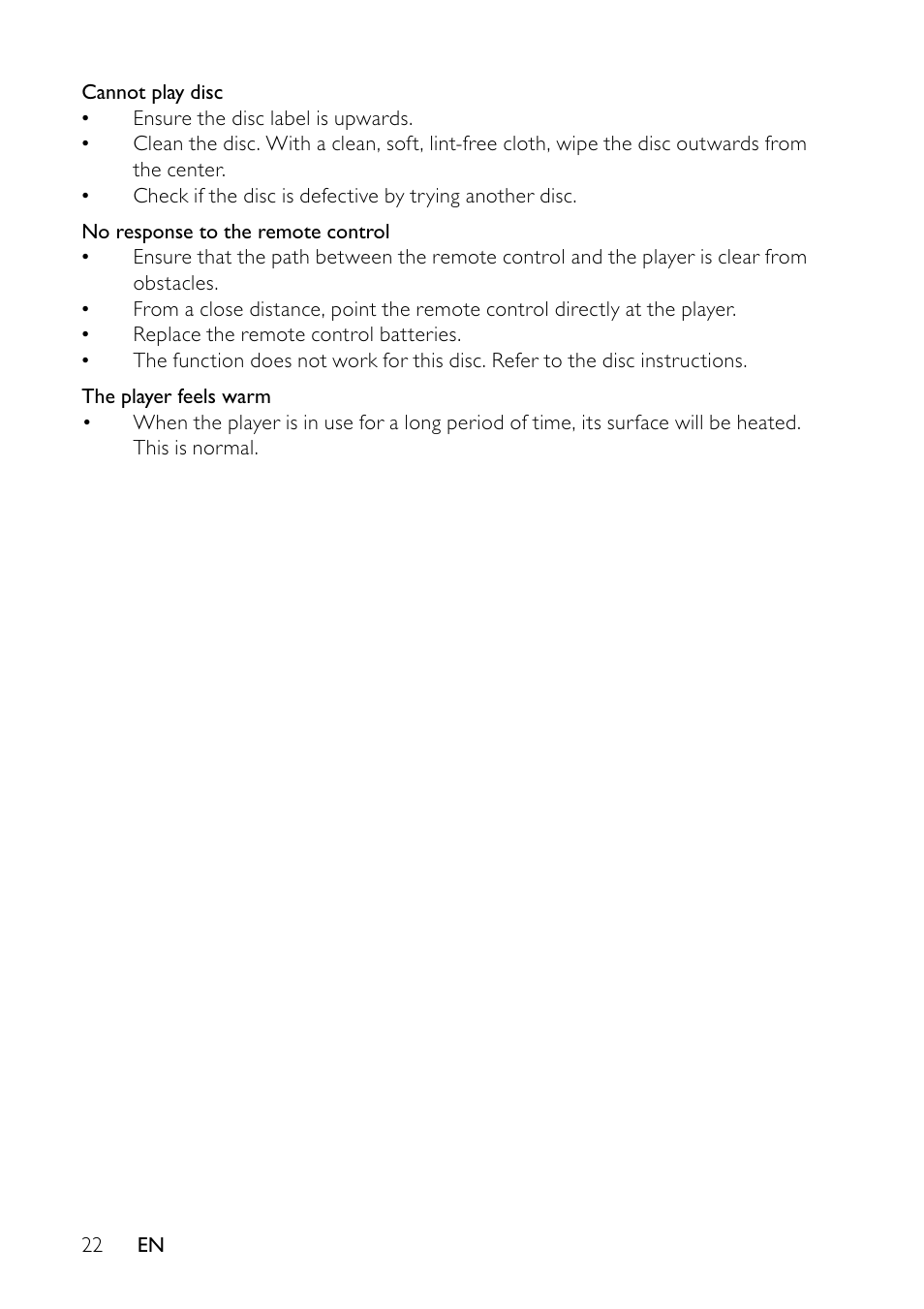 Philips PET7432 User Manual | Page 21 / 22