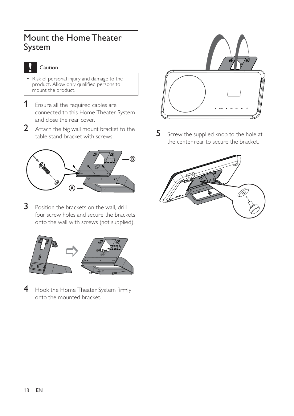 Philips HTS6520/93 User Manual | Page 18 / 51