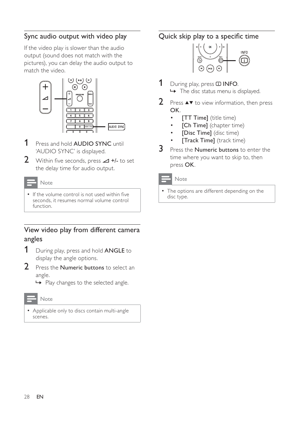 Philips HTS6520/93 User Manual | Page 28 / 51