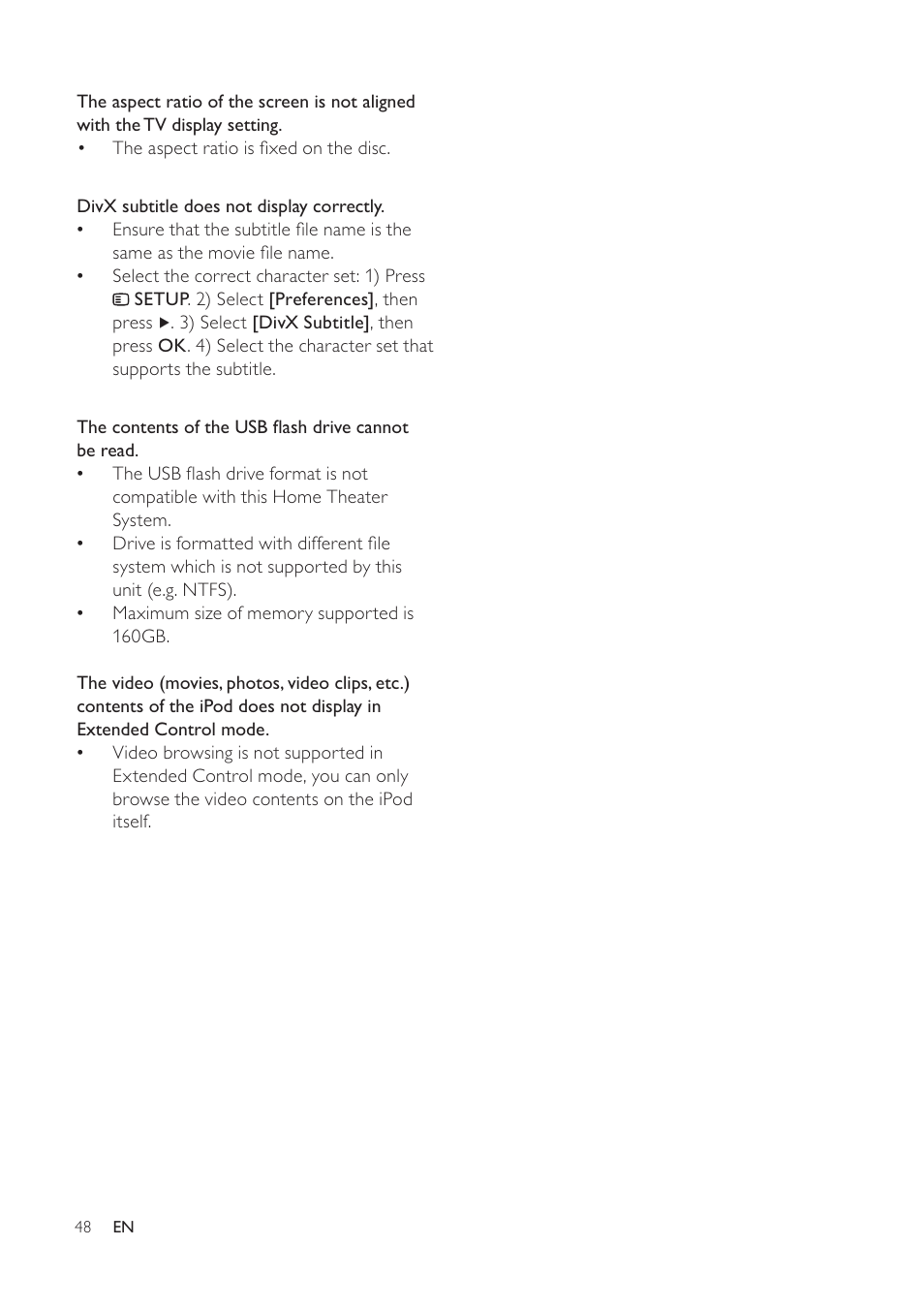Philips HTS6520/93 User Manual | Page 48 / 51