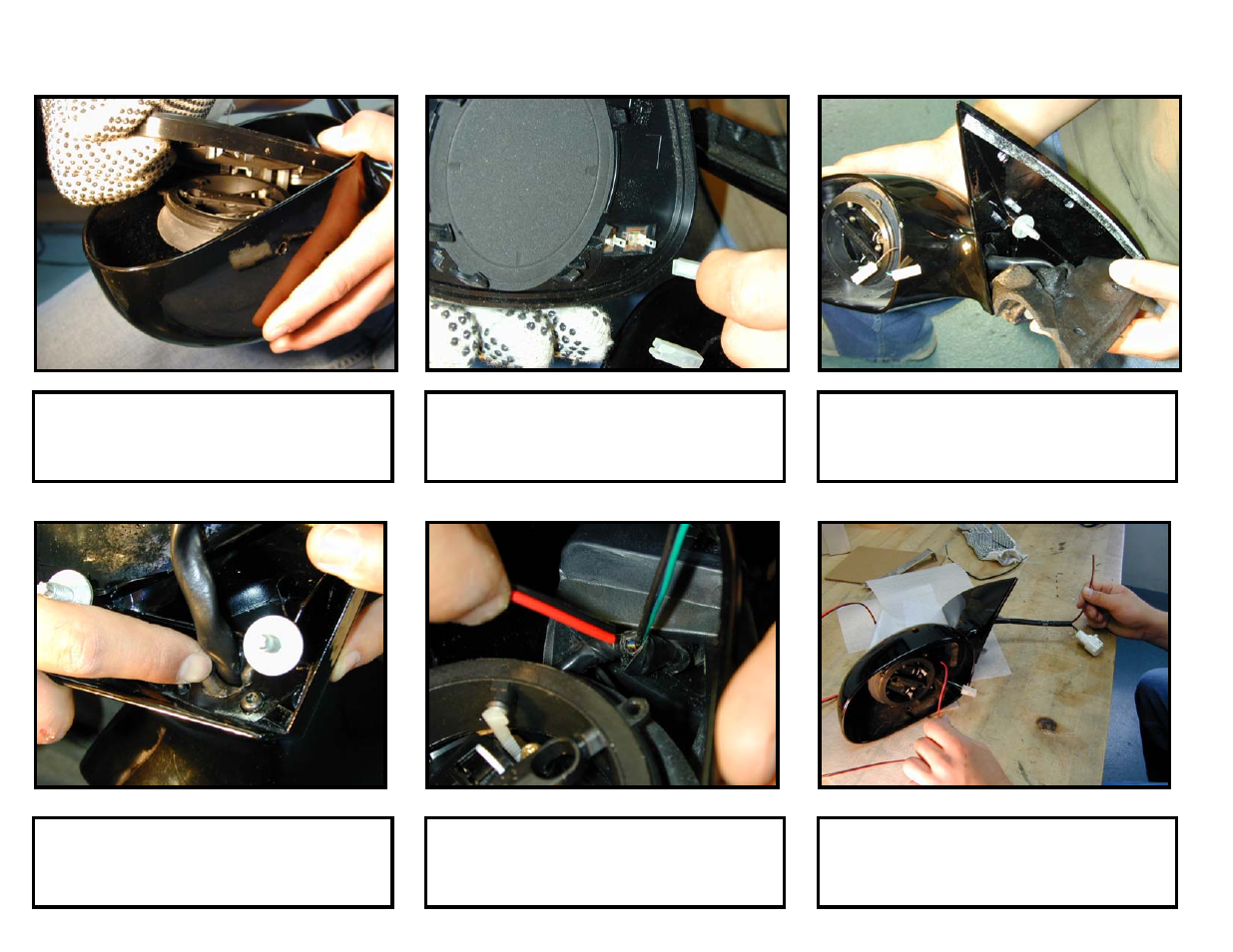 Mirror replacement | Philips Mercury Sable 1996-1999 User Manual | Page 5 / 10