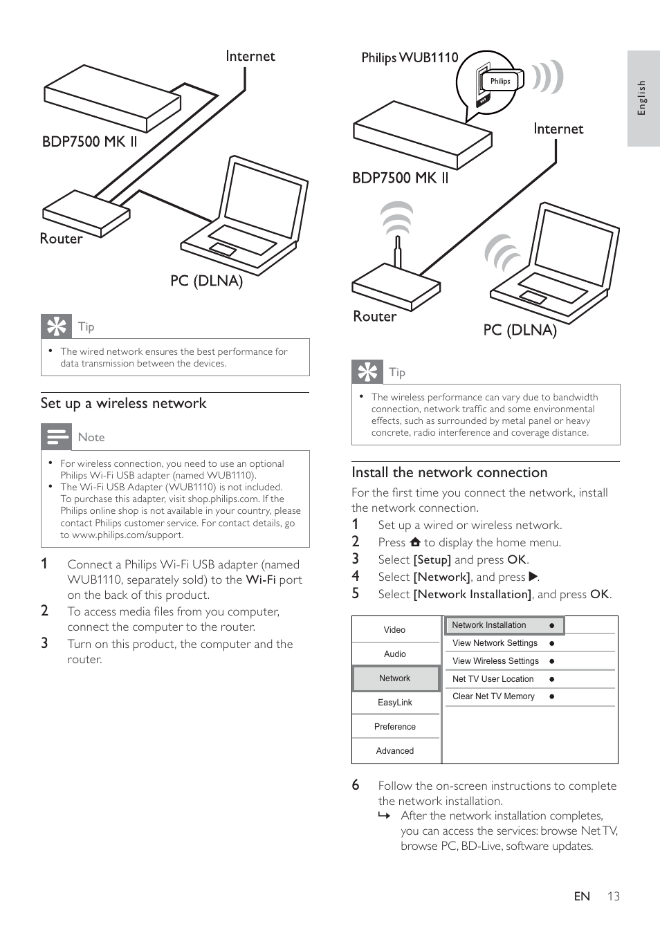 Philips BDP7500 MK II User Manual | Page 12 / 50