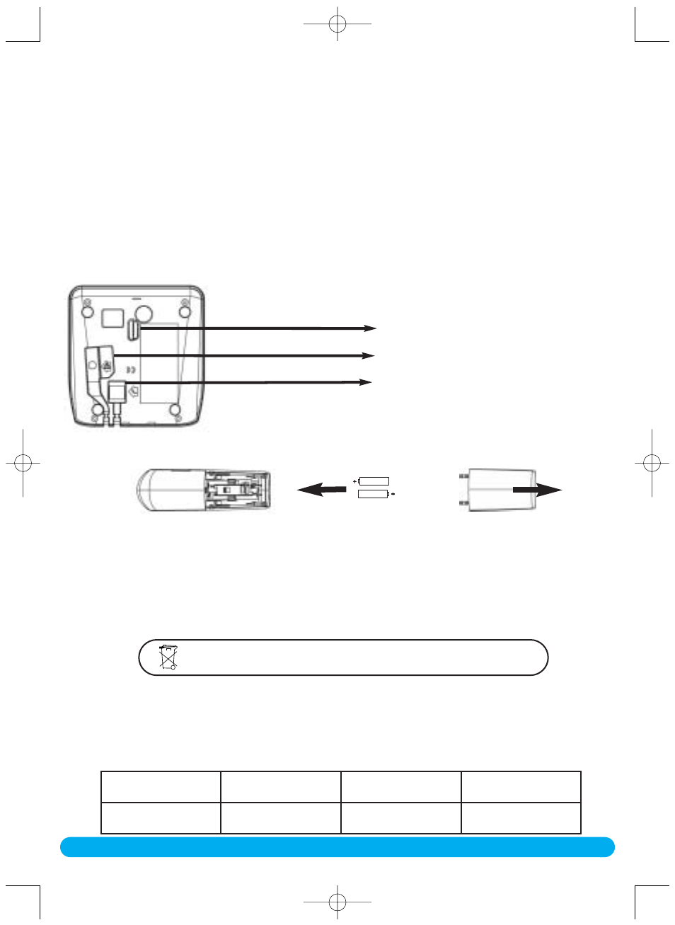 Installing the base station, Warning, Battery life and range | Philips DECT515 User Manual | Page 16 / 67