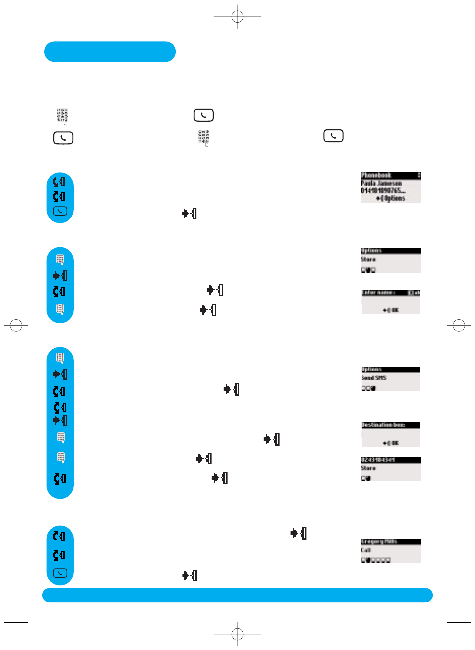 Basic principles | Philips DECT515 User Manual | Page 18 / 67