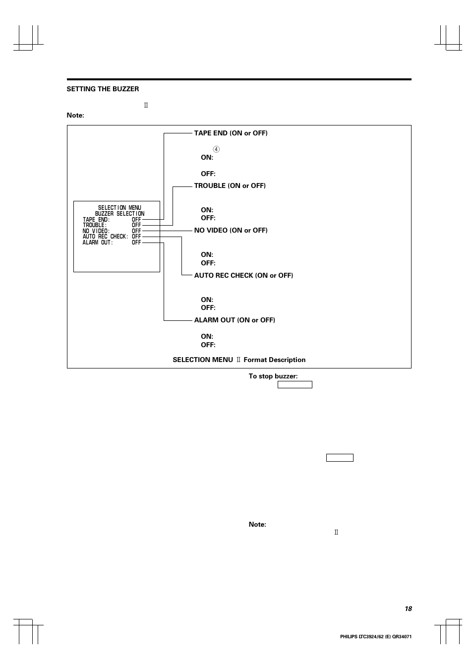 Philips LTC 3924 User Manual | Page 19 / 28