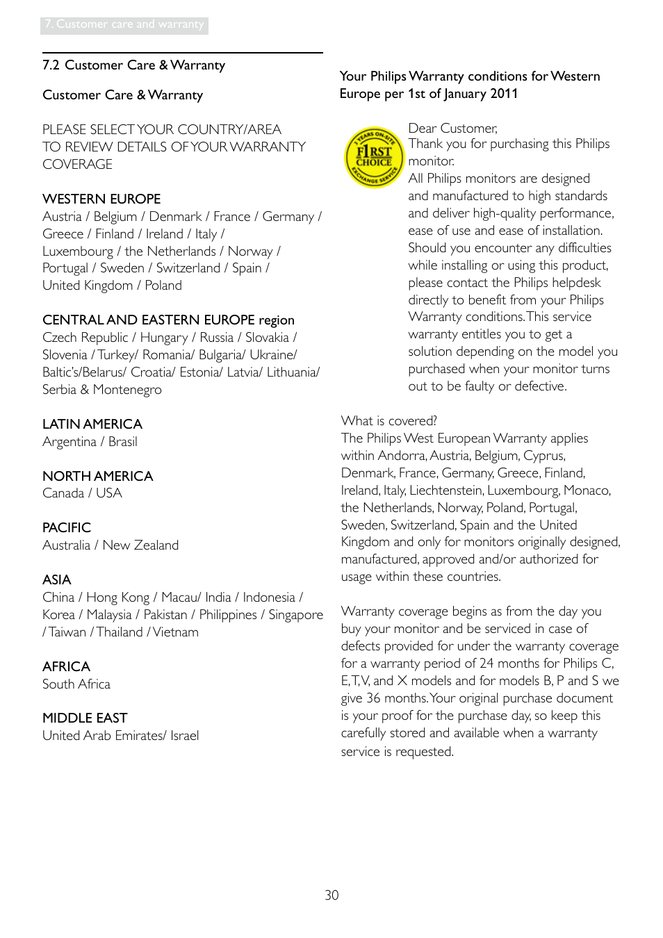 Philips 2.44E+04 User Manual | Page 32 / 51