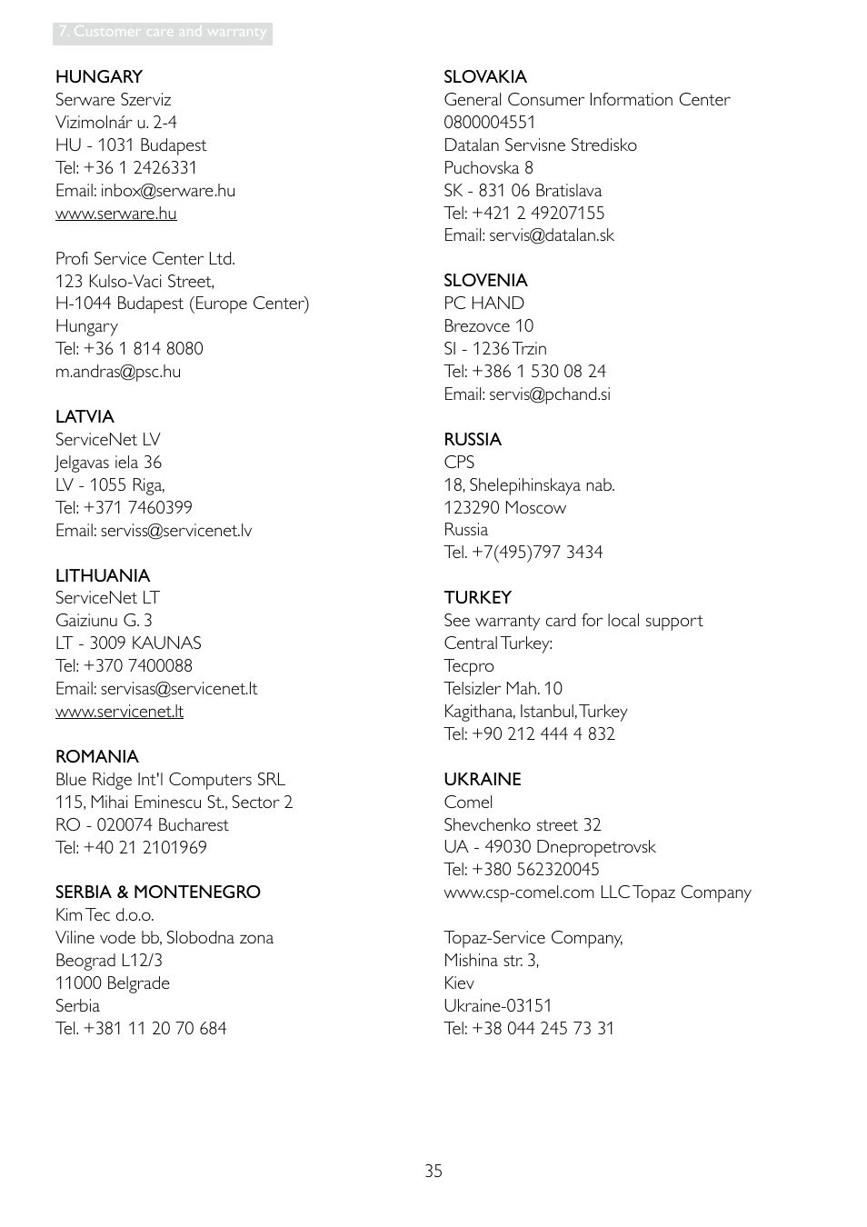 Philips 2.44E+04 User Manual | Page 37 / 51