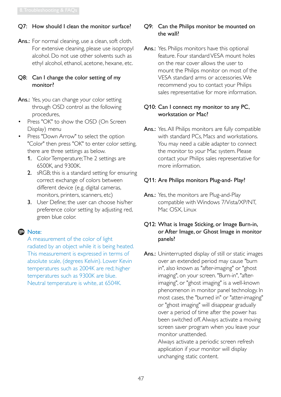 Philips 2.44E+04 User Manual | Page 49 / 51