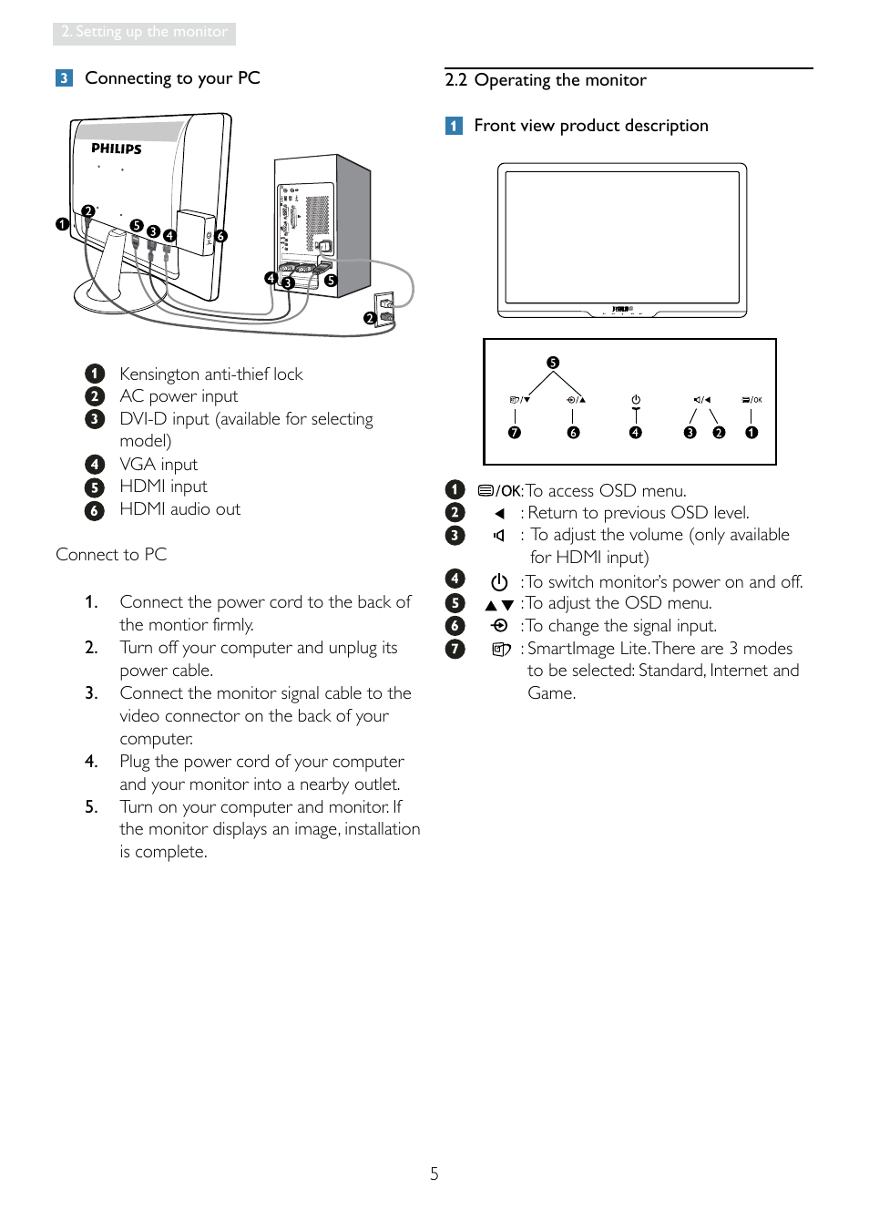 Philips 2.44E+04 User Manual | Page 7 / 51