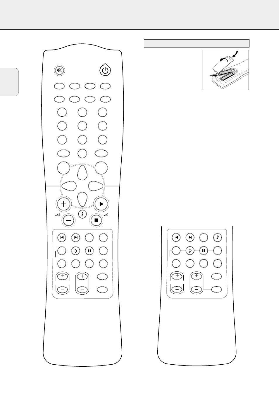 Telecommande, 34 français, Important | Utilisation de la télécommande | Philips FR-968 User Manual | Page 34 / 92
