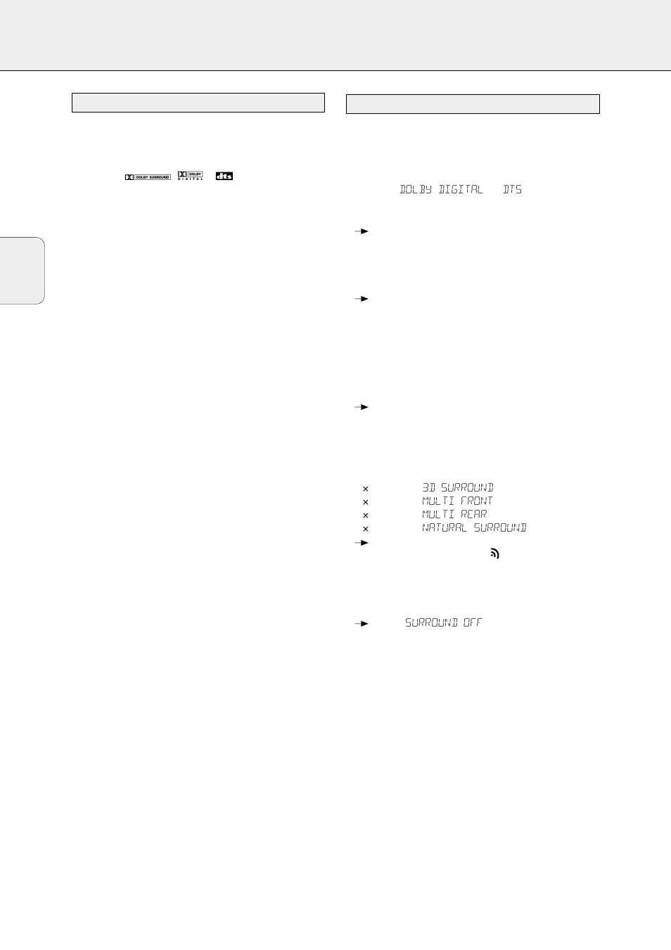 Sonido envolvente | Philips FR-968 User Manual | Page 76 / 92