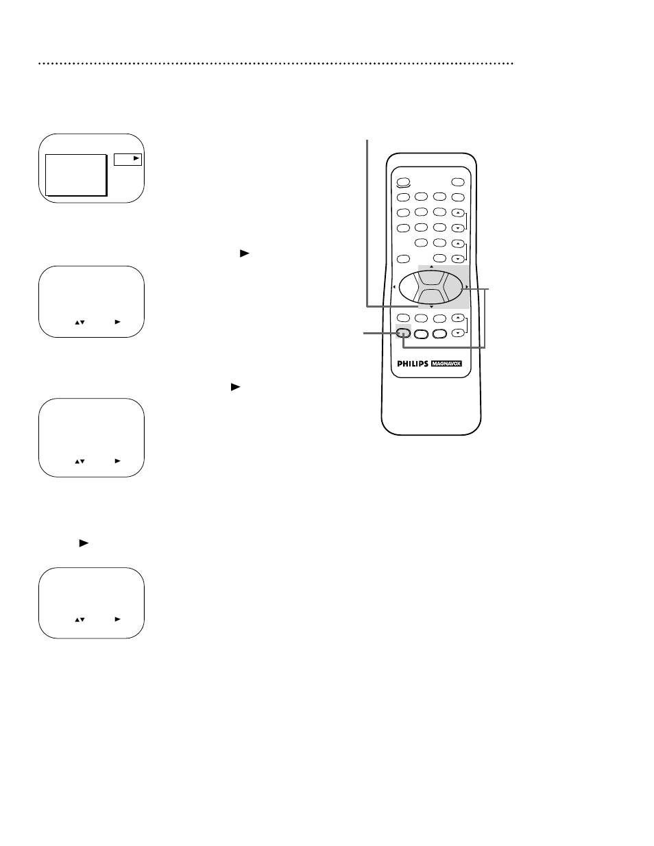 Setting the clock (cont’d) 17, Manual pbs channel selection | Philips CCZ132AT User Manual | Page 17 / 52