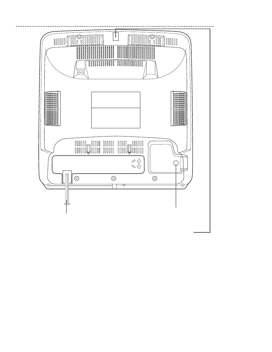 22 rear panel | Philips CCZ132AT User Manual | Page 22 / 52