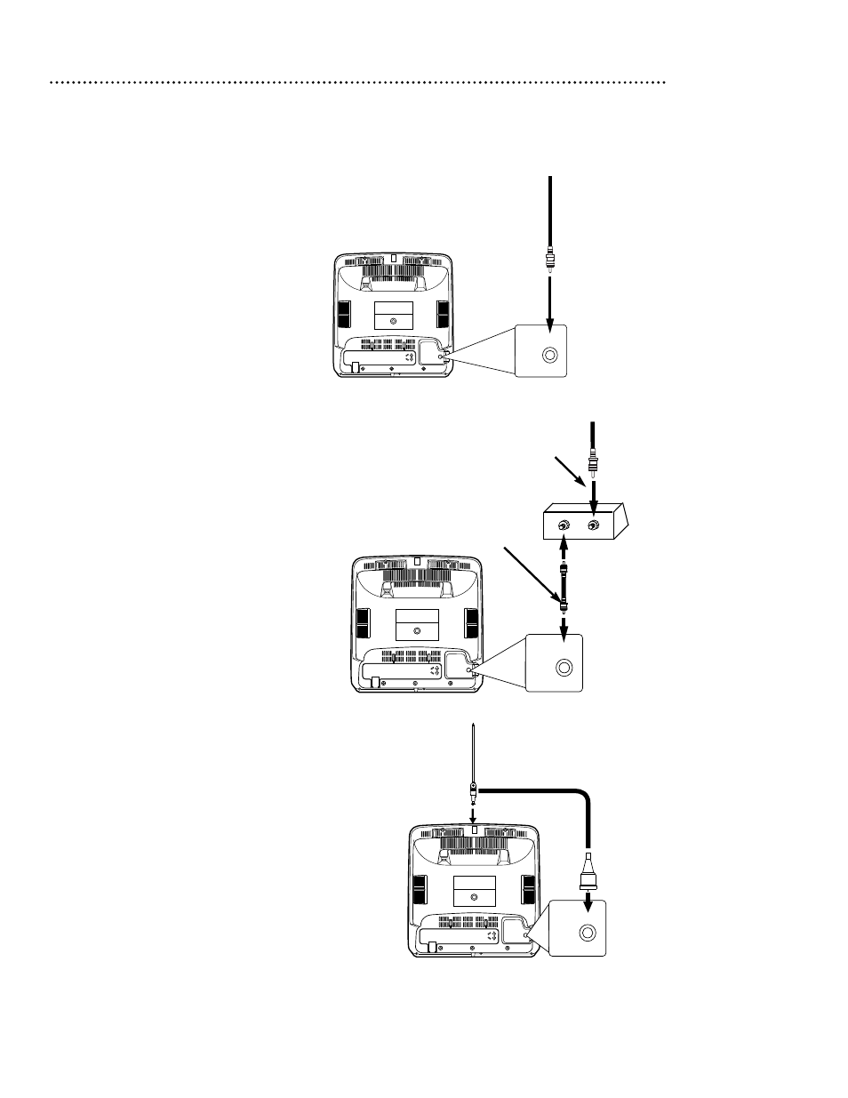 A. b, 6 hooking up the tv/vcr | Philips CCZ132AT User Manual | Page 6 / 52