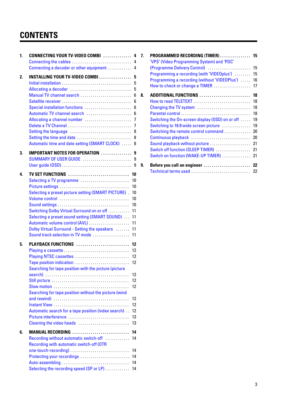 Philips 25PV707 User Manual | 24 pages