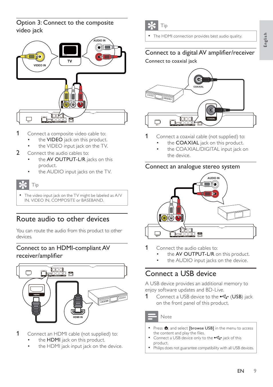 Philips BDP5100 User Manual | Page 8 / 48