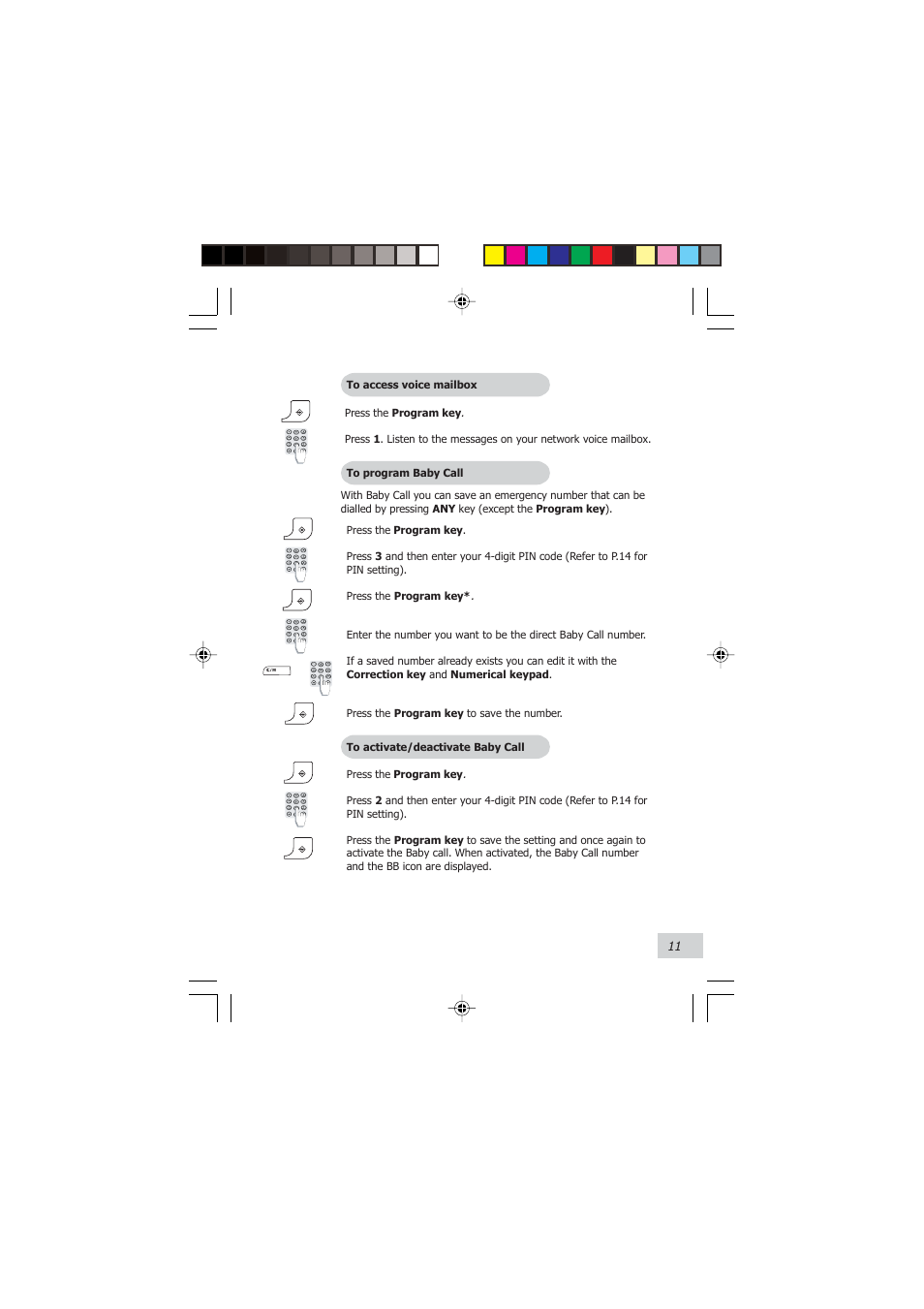 Philips DECT 121 User Manual | Page 12 / 18