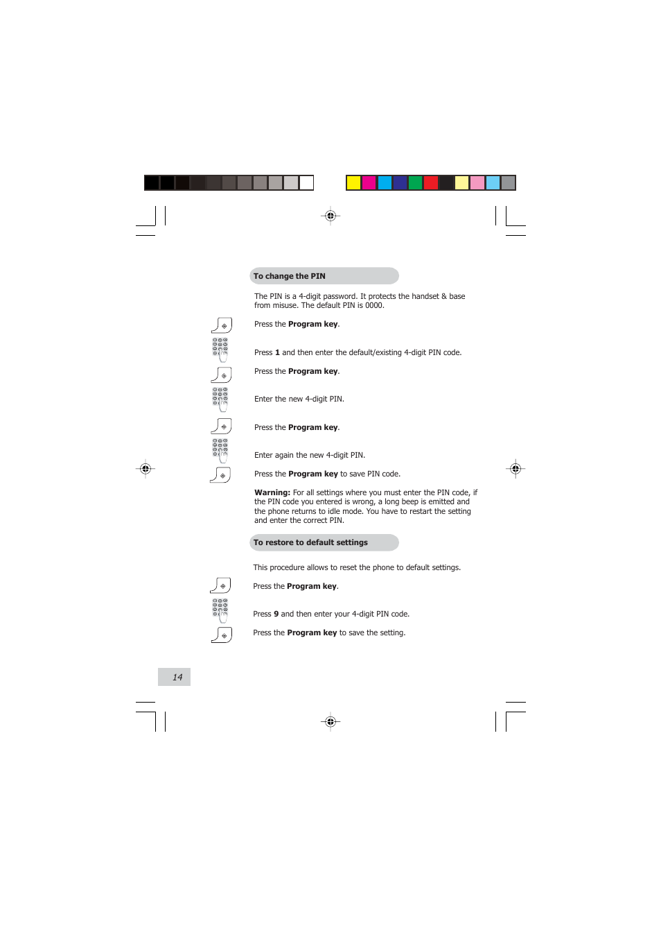 Philips DECT 121 User Manual | Page 15 / 18