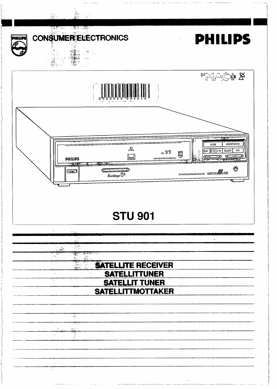 Philips STU 901/25R User Manual | 30 pages