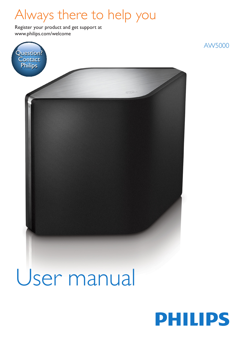 Philips AW5000 User Manual | 32 pages