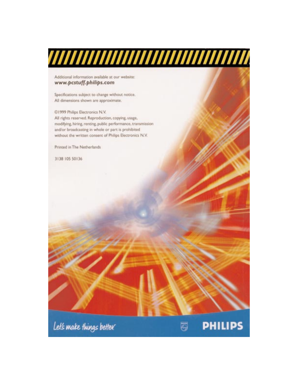 Philips PCA460RW User Manual | Page 22 / 22