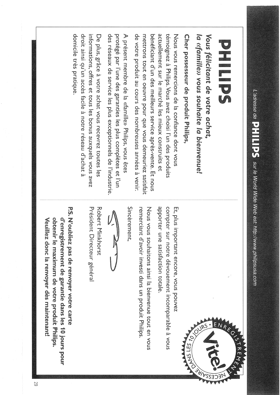 Phiyps | Philips FW830C User Manual | Page 29 / 80