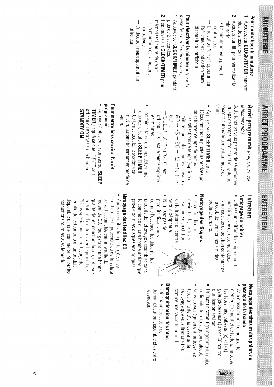 Mpyteiüe eitretien | Philips FW830C User Manual | Page 51 / 80