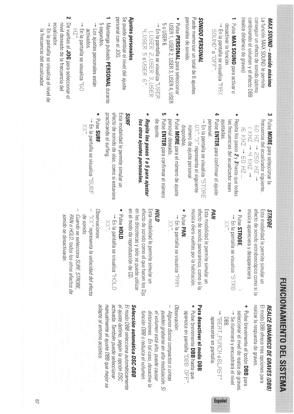 Ífyi€ioi\^árflei\fí!0 0e11 rsistemä | Philips FW830C User Manual | Page 67 / 80