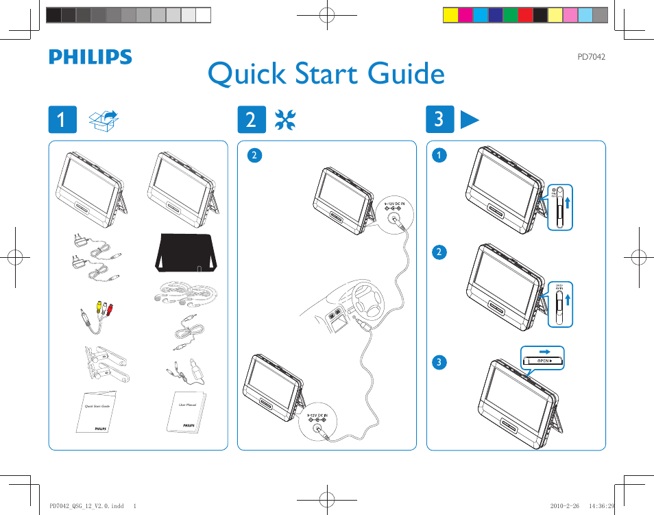 Philips PD7042 User Manual | 2 pages