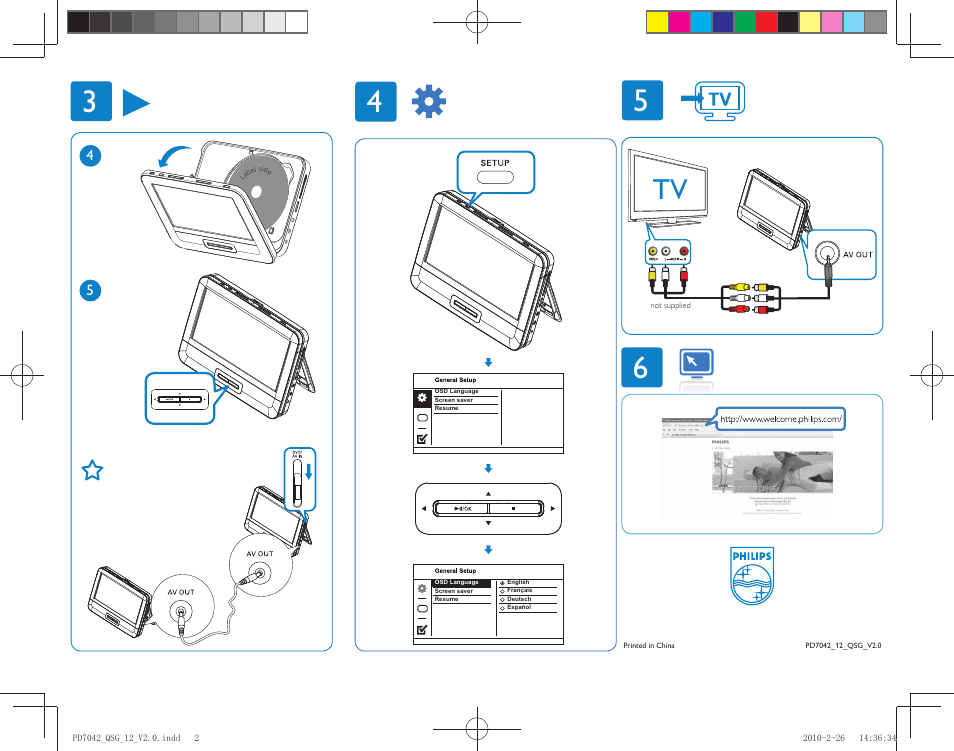 Philips PD7042 User Manual | Page 2 / 2