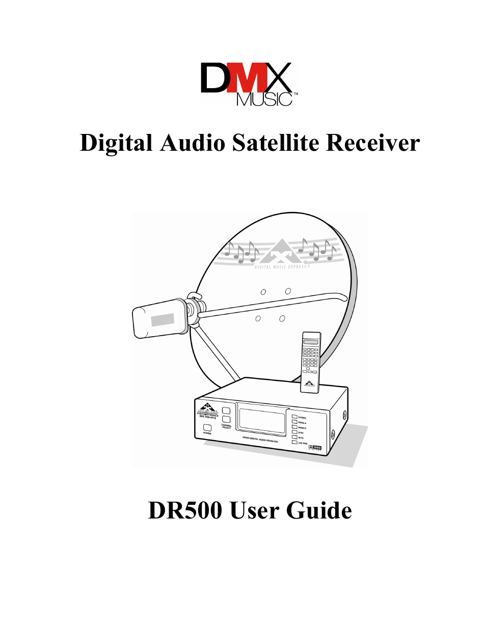 Philips Digital Audio Satellite Receiver DR500 User Manual | 47 pages