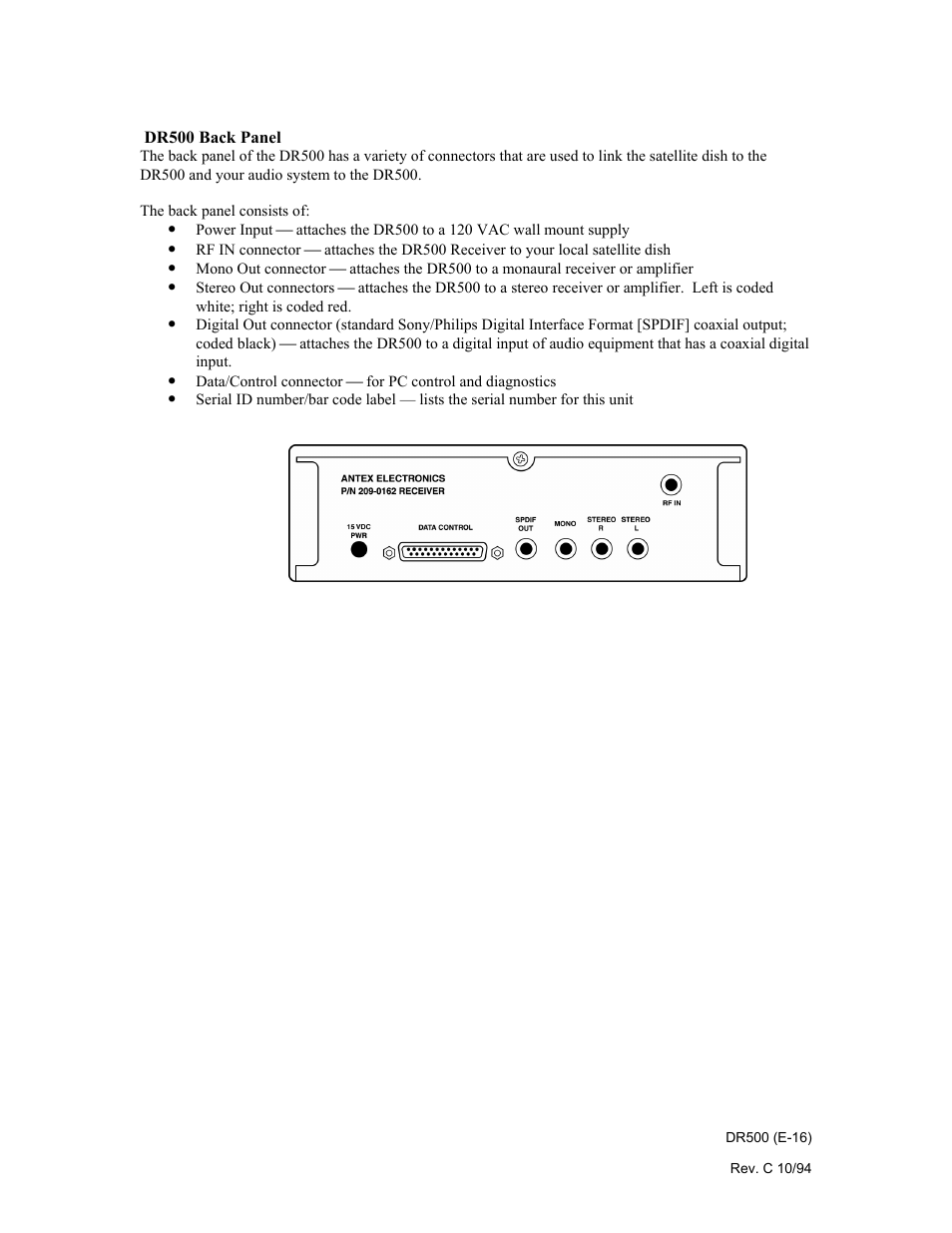 Philips Digital Audio Satellite Receiver DR500 User Manual | Page 16 / 47