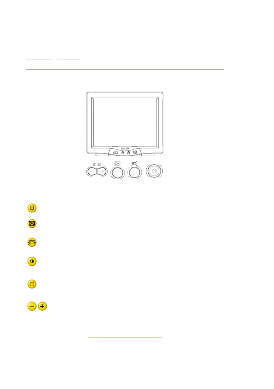 Installera monitorn, Framsidan | Philips 109B7 User Manual | Page 10 / 88