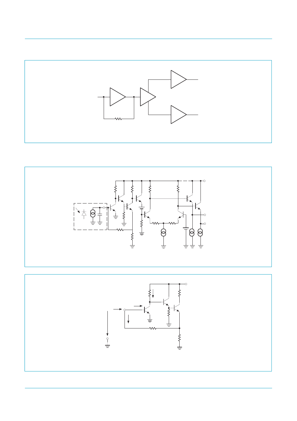 Figure 11, Figure 12, Figure 13 | Emplo, Sa5211, Philips semiconductors, Transimpedance amplifier (180 mhz), Fig 12. transimpedance amplifier, Fig 13. shunt-series input stage | Philips SA5211 User Manual | Page 17 / 28