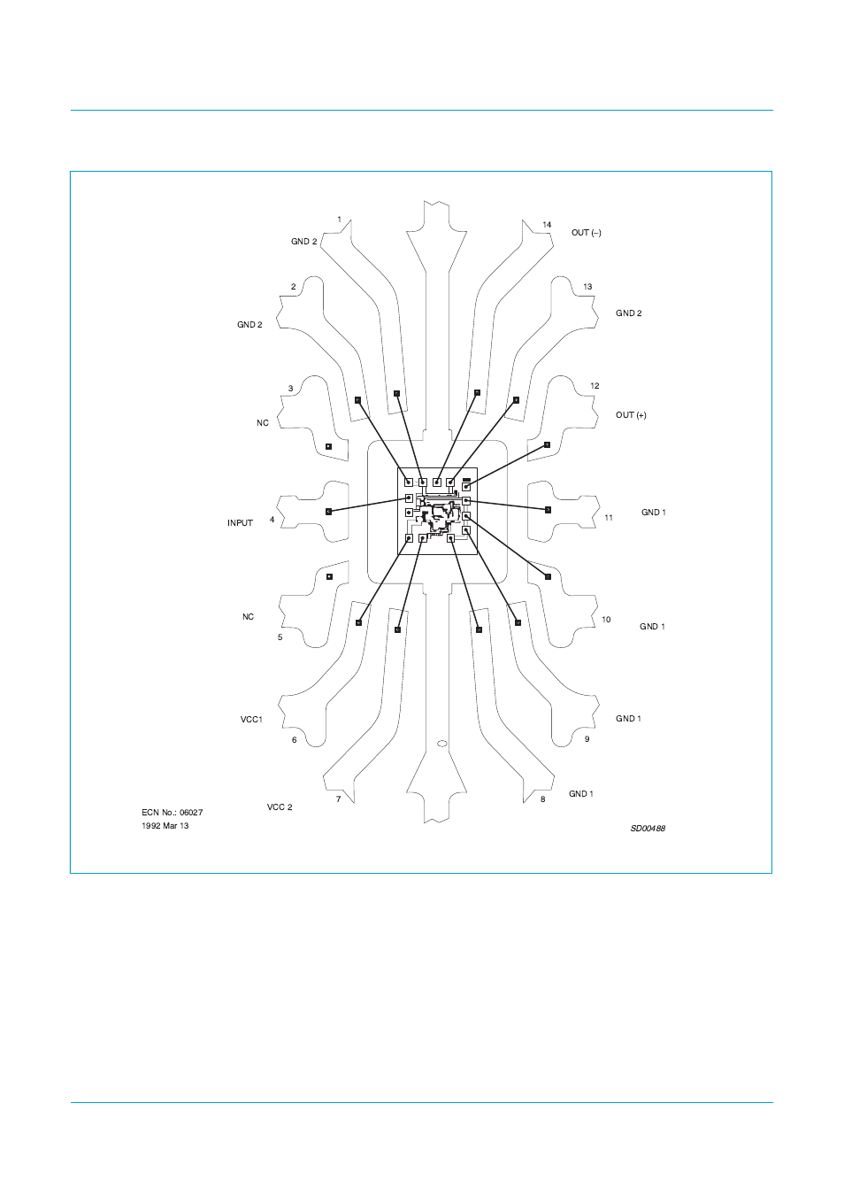 1 die sales disclaimer, Sa5211, Philips semiconductors | Transimpedance amplifier (180 mhz) | Philips SA5211 User Manual | Page 20 / 28