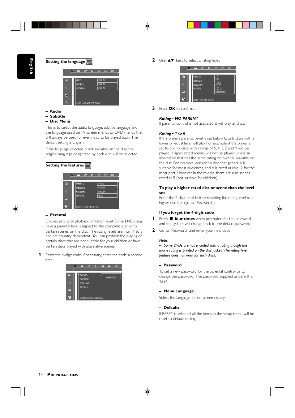 Philips MX3800D/22S User Manual | Page 14 / 24