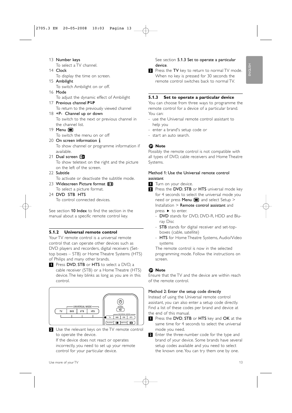 Philips 32PFL9603 User Manual | Page 15 / 68