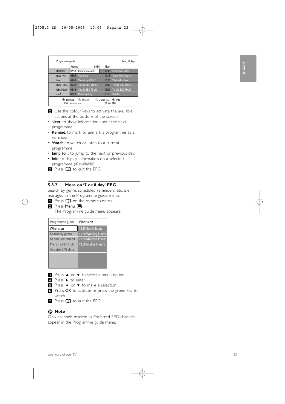 Philips 32PFL9603 User Manual | Page 25 / 68